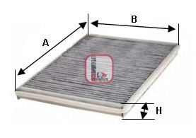 Фильтр салона SOFIMA S 4120 CA
