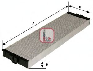 Фильтр салона SOFIMA S 4157 CA