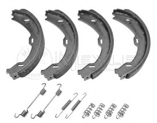Тормозные колодки барабанные MEYLE 014 042 1102/S