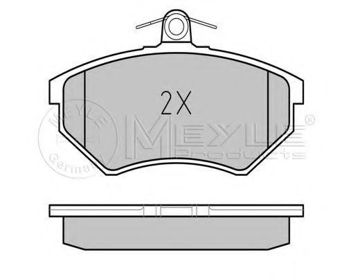 Тормозные колодки MEYLE 025 209 0119/W