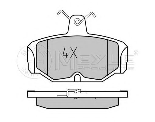 Тормозные колодки MEYLE 025 209 8113/PD