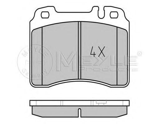 Тормозные колодки MEYLE 025 211 5316/PD