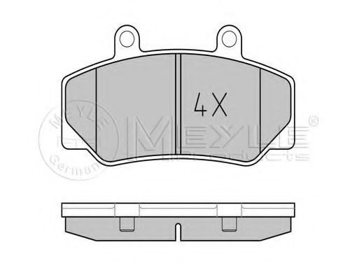 Тормозные колодки MEYLE 025 212 3316