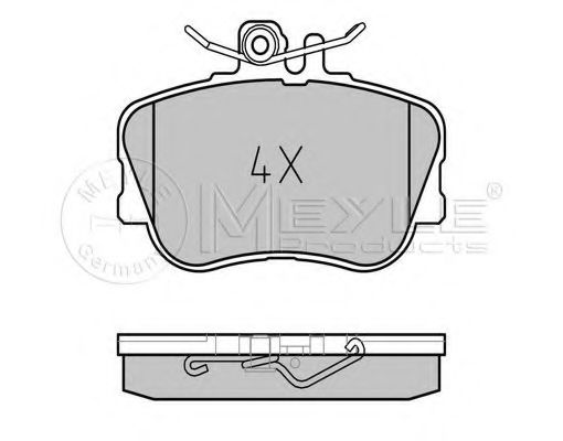 Тормозные колодки MEYLE 025 214 3920