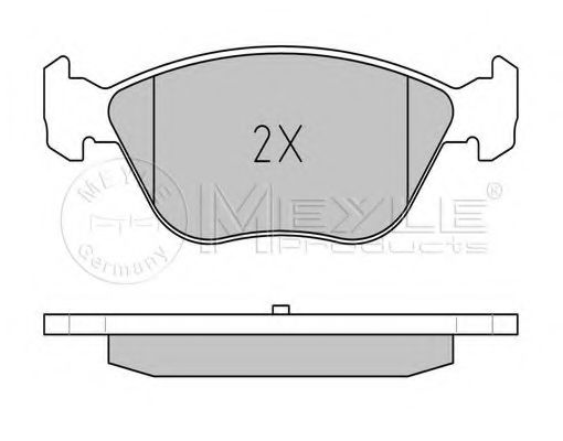 Тормозные колодки MEYLE 025 216 3619/W Тормозные колодки MEYLE 025 216 3619/W