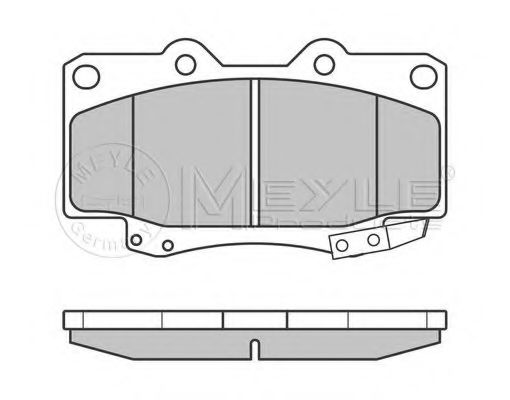 Тормозные колодки MEYLE 025 216 7915/W