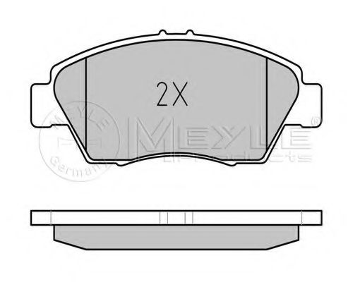 Тормозные колодки MEYLE 025 216 9416/W