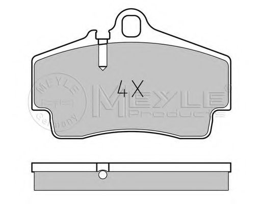 Тормозные колодки MEYLE 025 217 9216/PD