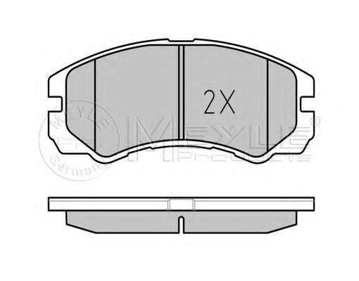 Тормозные колодки MEYLE 025 218 4516/W