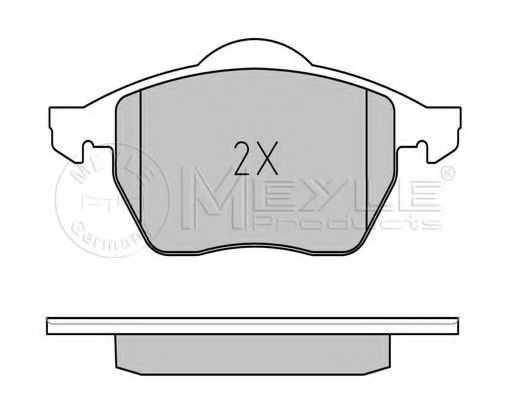 Тормозные колодки MEYLE 025 218 4919/W
