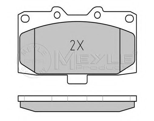 Тормозные колодки MEYLE 025 218 5415/W