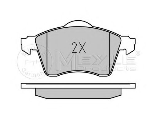 Тормозные колодки MEYLE 025 218 8519/W