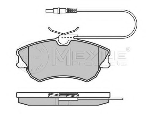 Тормозные колодки MEYLE 025 218 8818