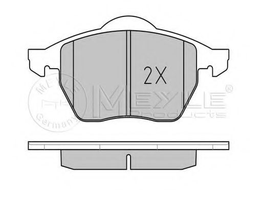 Тормозные колодки MEYLE 025 219 1119