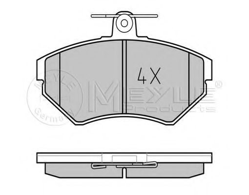 Тормозные колодки MEYLE 025 219 4516
