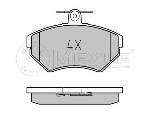 Тормозные колодки MEYLE 025 219 4519