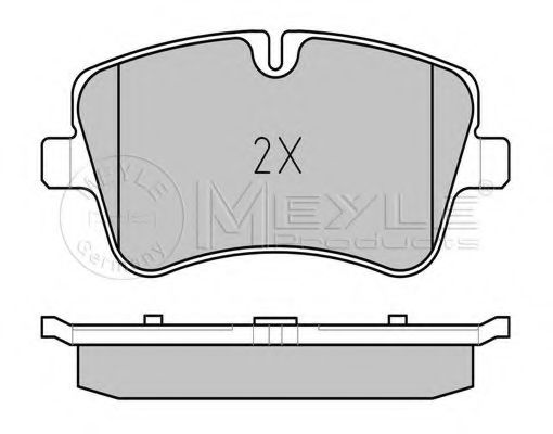 Тормозные колодки MEYLE 025 231 4419