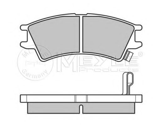 Тормозные колодки MEYLE 025 232 3816/W