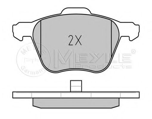 Тормозные колодки MEYLE 025 232 6920/W