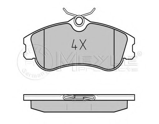 Тормозные колодки MEYLE 025 233 4619