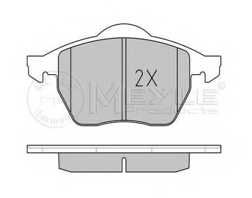 Тормозные колодки MEYLE 025 233 9219/W