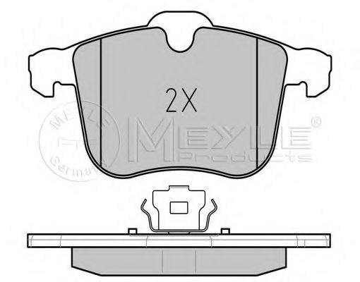 Тормозные колодки MEYLE 025 234 0419