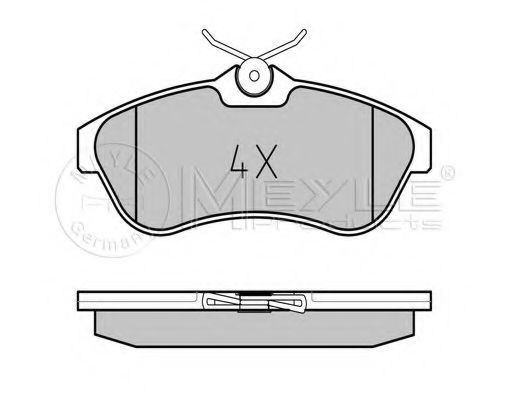 Тормозные колодки MEYLE 025 234 0919