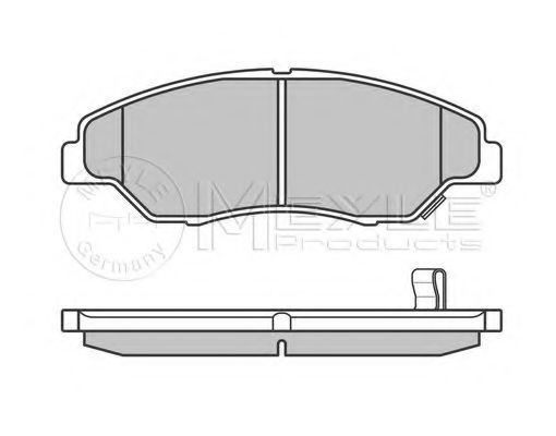 Тормозные колодки MEYLE 025 234 4215/W