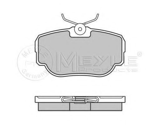 Тормозные колодки MEYLE 025 234 5816