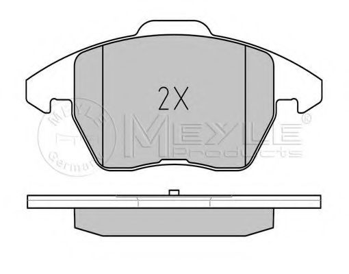 Тормозные колодки MEYLE 025 235 8919