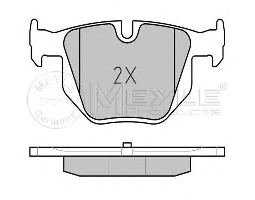 Тормозные колодки MEYLE 025 237 3217