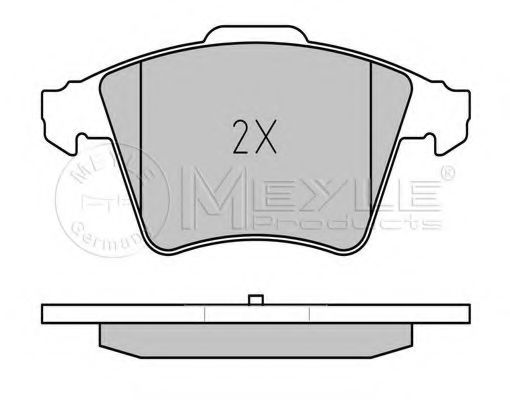 Тормозные колодки MEYLE 025 237 4619/W