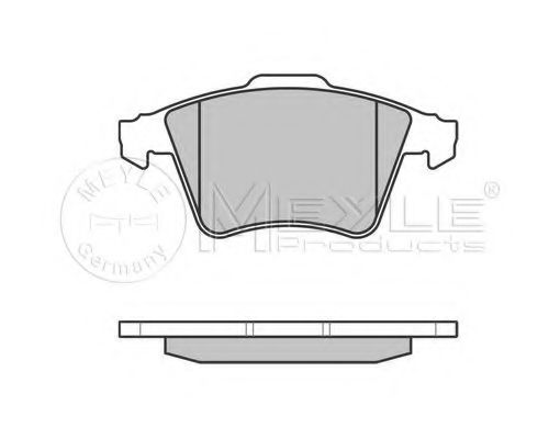 Тормозные колодки MEYLE 025 237 4919/W