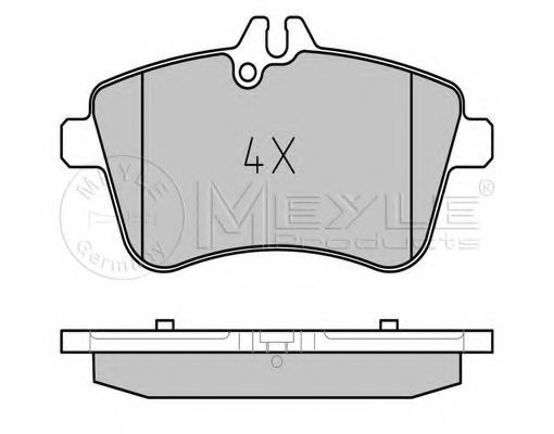 Тормозные колодки MEYLE 025 238 8120