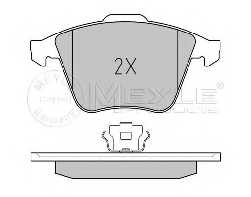 Тормозные колодки MEYLE 025 239 1218
