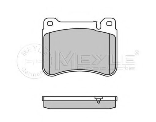 Тормозные колодки MEYLE 025 239 4516