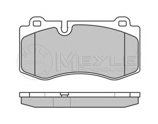 Тормозные колодки MEYLE 025 239 6018