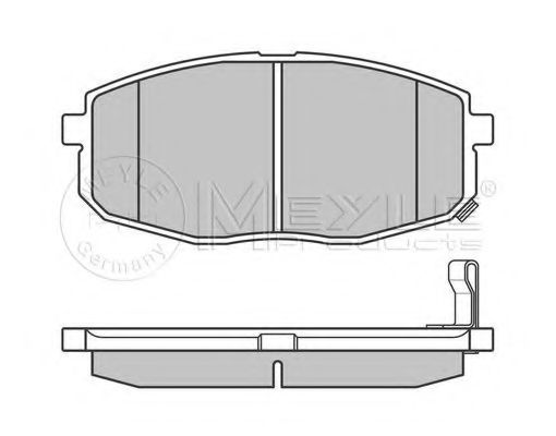Тормозные колодки MEYLE 025 239 6617/W