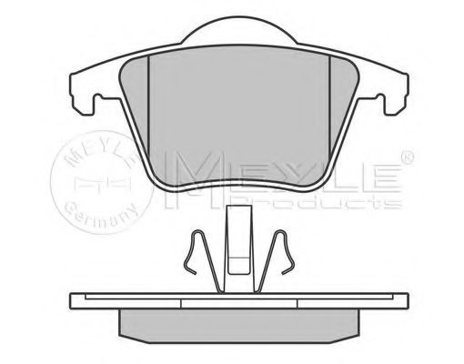 Тормозные колодки MEYLE 025 240 1118