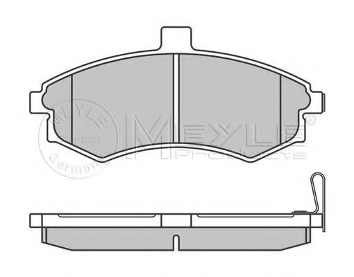Тормозные колодки MEYLE 025 240 3117/W