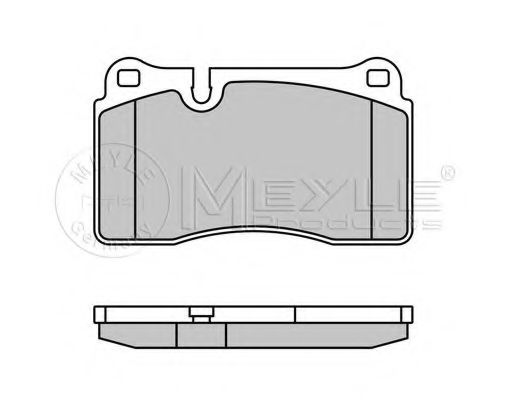 Тормозные колодки MEYLE 025 240 9817