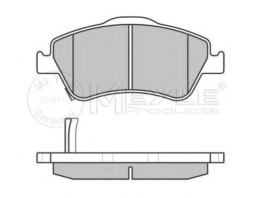 Тормозные колодки MEYLE 025 241 2219/W
