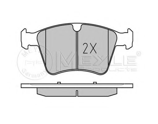 Тормозные колодки MEYLE 025 241 5120/PD