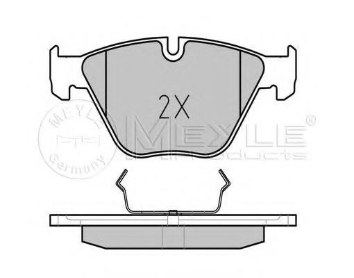 Тормозные колодки MEYLE 025 241 6120/PD