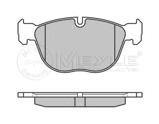 Тормозные колодки MEYLE 025 241 7019