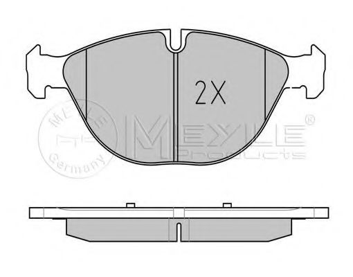 Тормозные колодки MEYLE 025 241 7219/PD