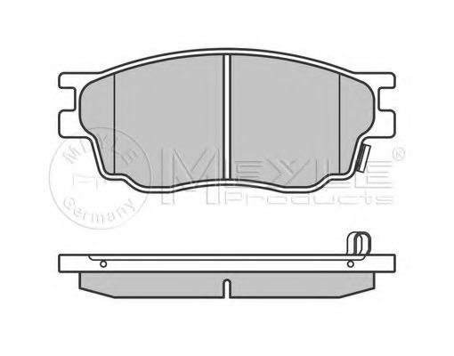 Тормозные колодки MEYLE 025 242 4616/W