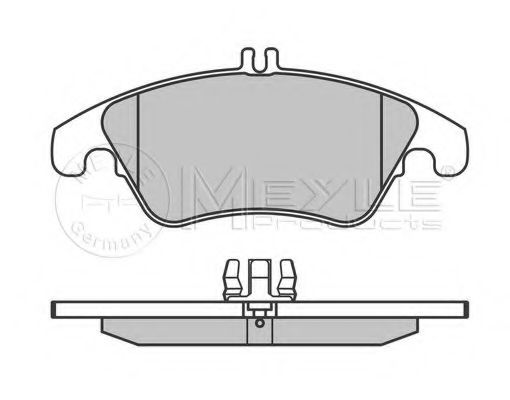 Тормозные колодки MEYLE 025 243 1019