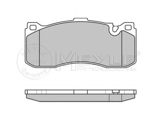 Тормозные колодки MEYLE 025 243 1617