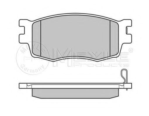 Тормозные колодки MEYLE 025 243 1717/W